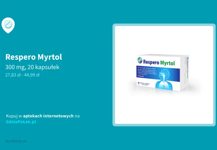 Czy Respero Myrtol jest na receptę? Pełny przewodnik po leku OTC