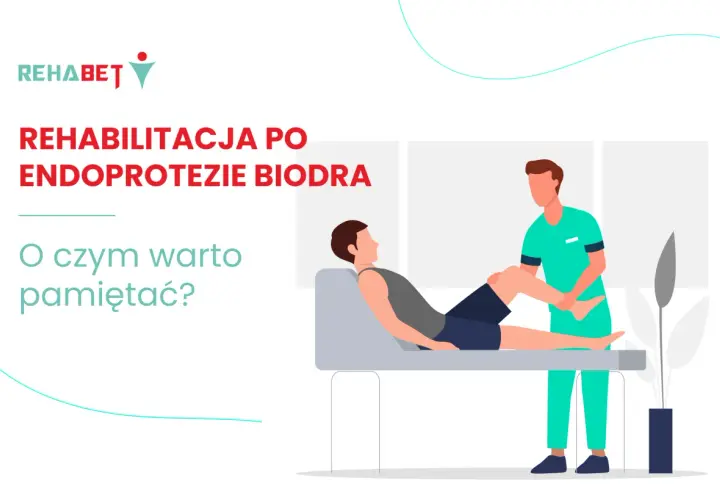 Rehabilitacja po endoprotezie biodra: fizjoterapeuta pomaga pacjentowi w ćwiczeniach. Dowiedz się, kiedy można klękać po endoprotezie biodra.