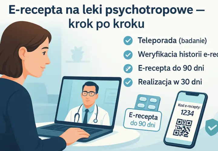 E-recepta na psychotropy: Zawsze 30 dni na realizację. Pełny poradnik