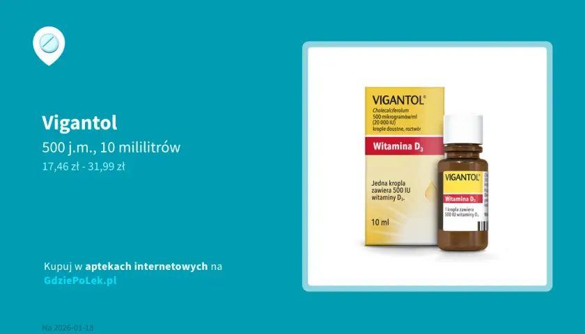 Vigantol lek czy suplement? Decyzja, która chroni zdrowie.