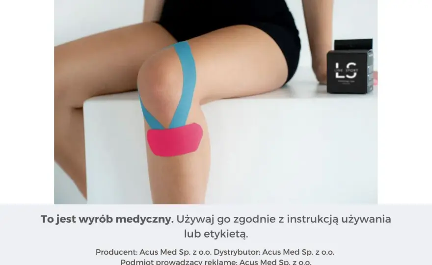 Taping przy łąkotce - kiedy pomaga, a kiedy nie?