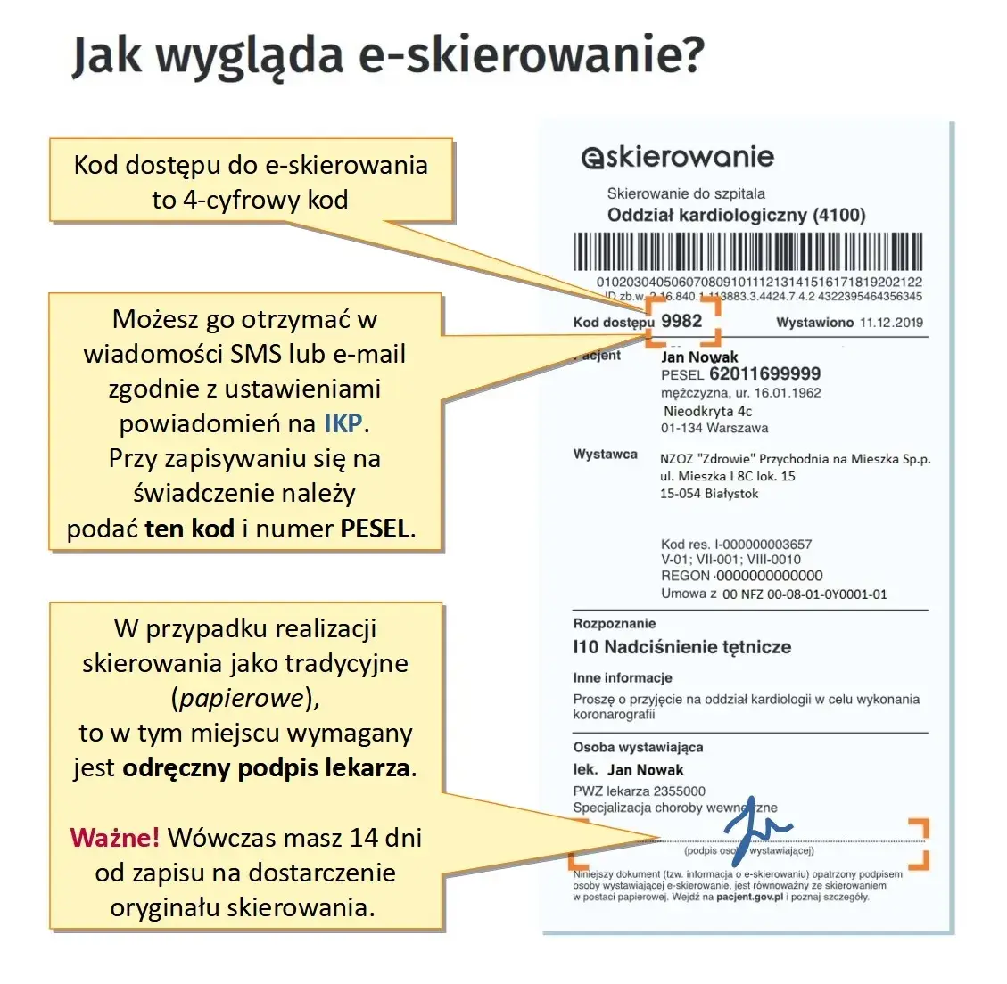 E-skierowanie na rehabilitację: wygląd, ważność, rejestracja bez błędów