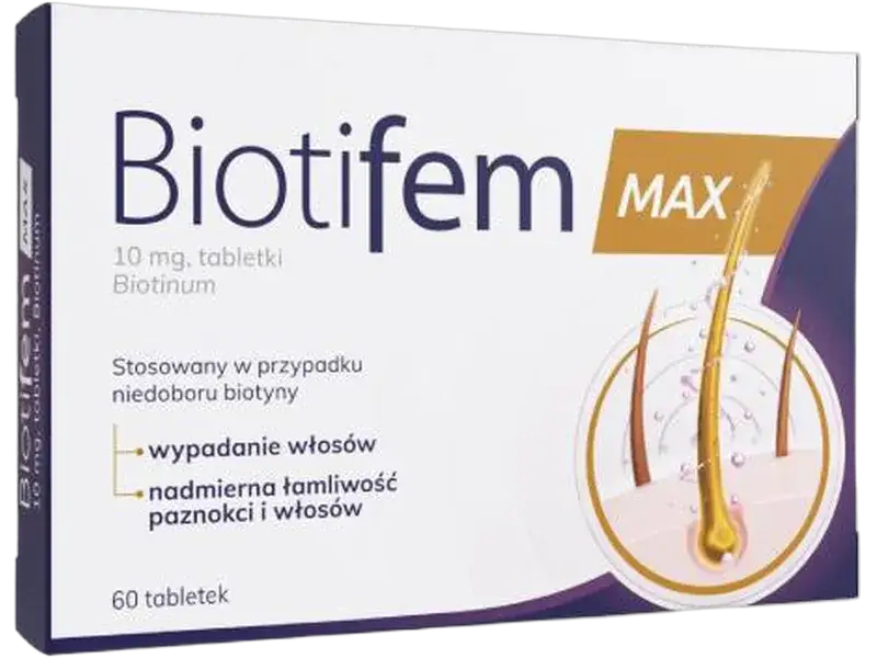 opakowanie leku Biotifem Max 10 mg