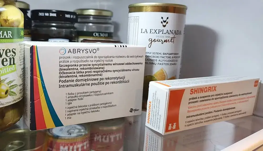 Szczepionka Shingrix opakowanie