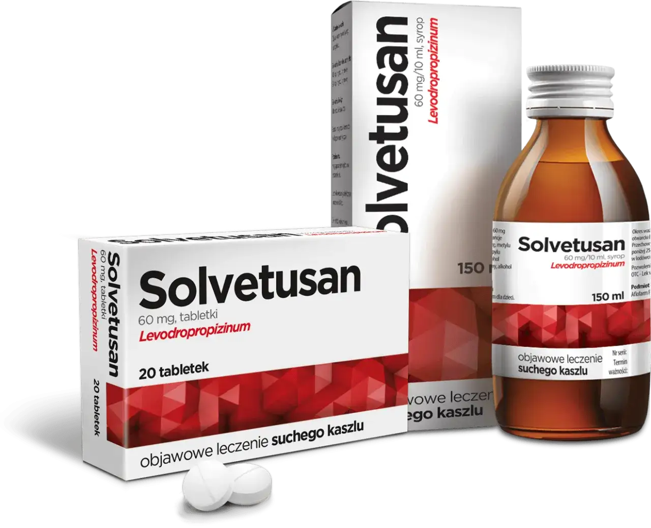 leki na kaszel suchy syrop tabletki